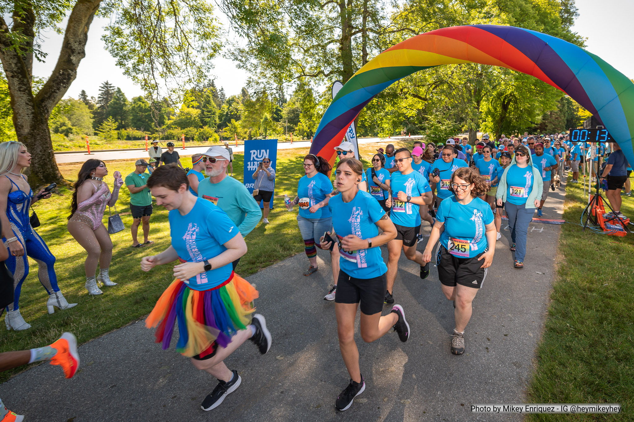 2023 Pride Run & Walk start